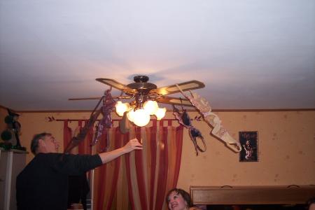 Pour nouvel an on a fé une déco spécial ^^